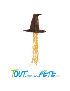 Pinata a tirer Harry potter chapeau magique / chapeau de sorcier 30x35 cm