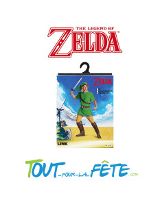 Déguisement de Link The legend of zelda™ (tunique, chapeau, ceinture, sangle) 2