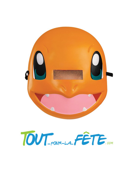 Masque pokemon salameche taille unique ( accessoire de deguisement )