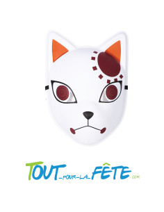 Masque demon slayer™ Tanjiro taille unique ( accessoire deguisement )