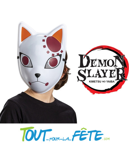 Masque demon slayer™ Tanjiro taille unique ( accessoire deguisement )