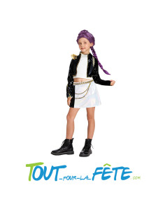 Déguisement K-pop star demon hunters " Rumi " pour fille taille enfant
