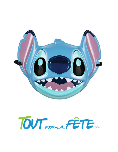 Masque Stitch sous licence officielle Lilo & stitch bleu et violet taille unique