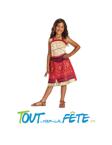 Déguisement Vaiana 2 Disney taille enfant licence officielle ( robe )