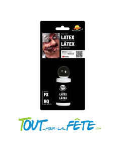Maquillage latex liquide blanc tube 28ml ( utilisé pour créer des fausses cicatrices )