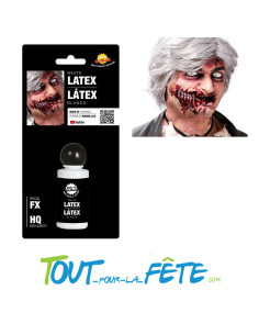 Maquillage latex liquide blanc tube 28ml ( utilisé pour créer des fausses cicatrices ) 2