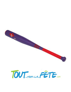 Batte de baseball Harley Quinn violette et rouge 72cm