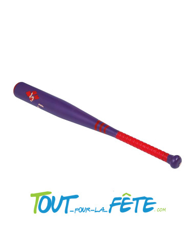 Batte de baseball Harley Quinn violette et rouge 72cm