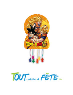 Pinata a tirer Sangoku Dragon ball super© licence officielle 67x46 cm