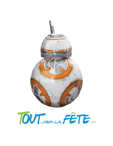 Ballon aluminium Star Wars BB-8© 50cm x 83cm