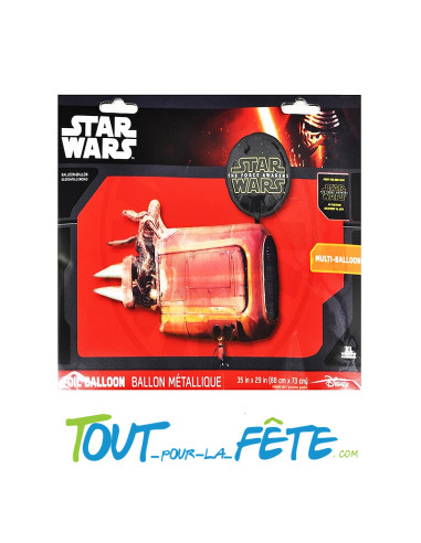 Ballon aluminium Star Wars véhicule© 88cm x 73cm