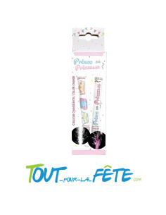 Lot de 2 Fontaine couleur changeante blanc et rose 12 cm 45 seconde reveal gender
