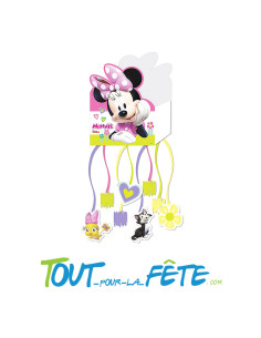 Piñata à tirer Minnie Mouse a remplir 28cm x 22cm licence officielle