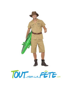 Déguisement Safari Homme (Short, chemise, ceinture, chapeau)