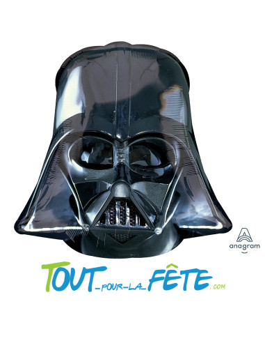 Ballon aluminium Star Wars Dark Vador© 63cm x 63cm