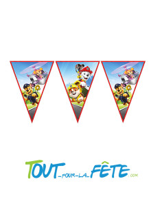 Guirlande fanions Pat Patrouille©  2.3 mètres