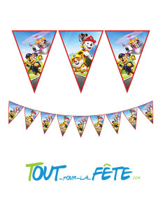 Guirlande fanions Pat Patrouille©  2.3 mètres 2