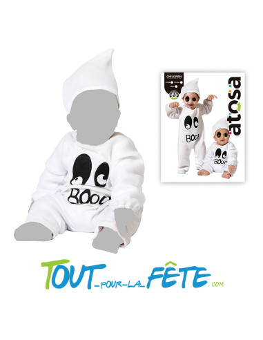 Déguisement fantôme pour bébé 6 mois - 12 mois