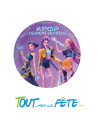 Lot de 8 assiettes en carton de 23cm K-pop demon hunter sous licence officielle