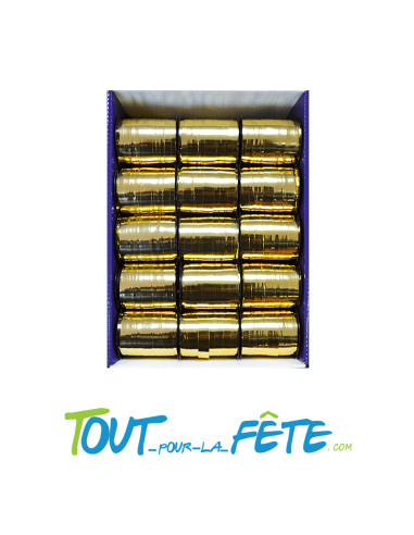 Rouleau de bolduc différent coloris 10mm 10m