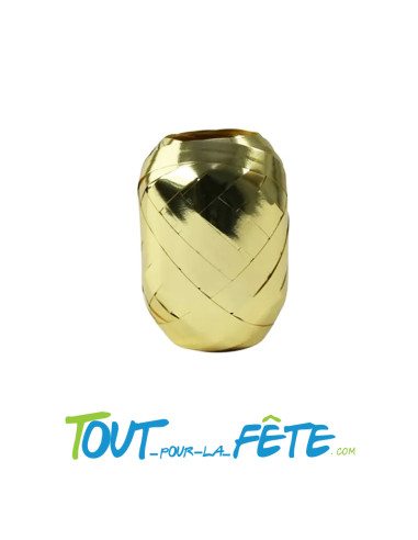 Bolduc / ruban a friser 10m or brillant...