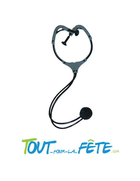 Accessoire de déguisement stéthoscope de médecin / infirmier / chirurgien