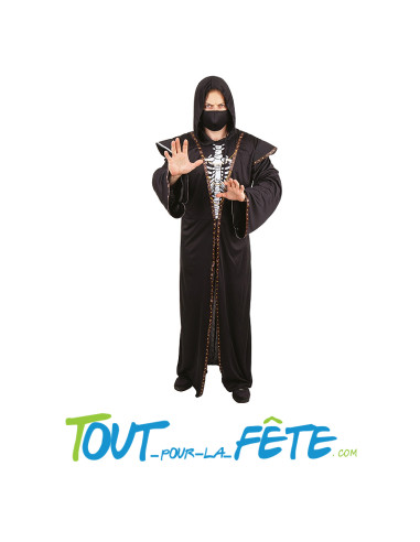 Déguisement de guerrier des ténèbres taille adulte L/XL halloween