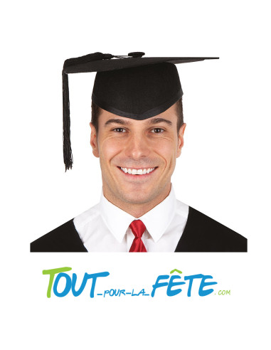 Chapeau d'étudiant taille adulte luxe avec...