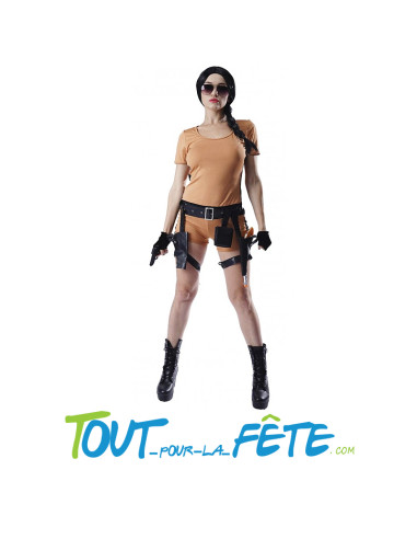 Déguisement d'Aventurière adulte 4 éléments