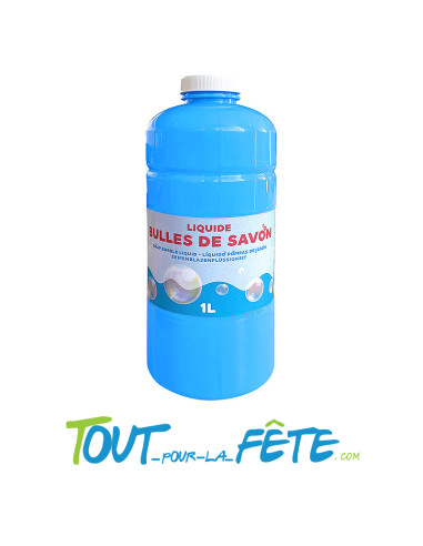 Bouteille de liquide a bulle de savon 1 litre pour remplir vos flacons