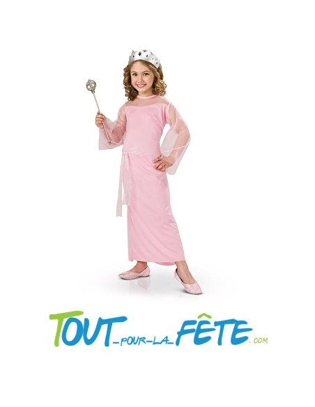 Déguisement de princesse ( robe et coiffe ) taille enfant
