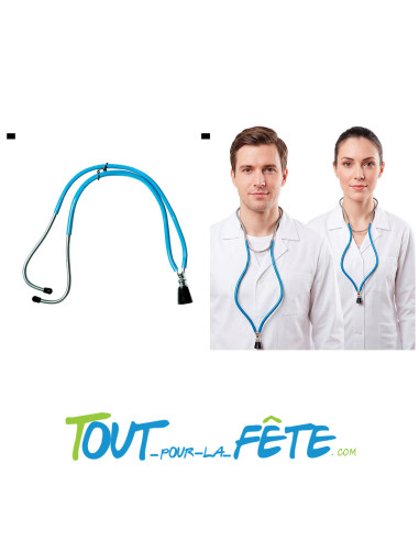 Accesoire de déguisement stethoscope de medecin / infirmier / chirurgien