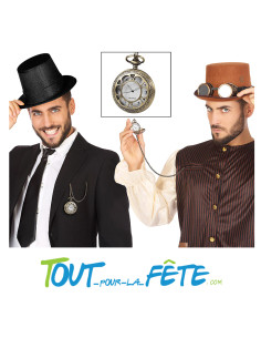Montre de poche / a gousset or pour gentlemen, aristocrate ou steampunk