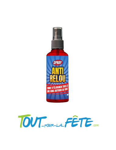 Spray humoristique anti relou ( éloigne tous les gros cons autour de vous ! )