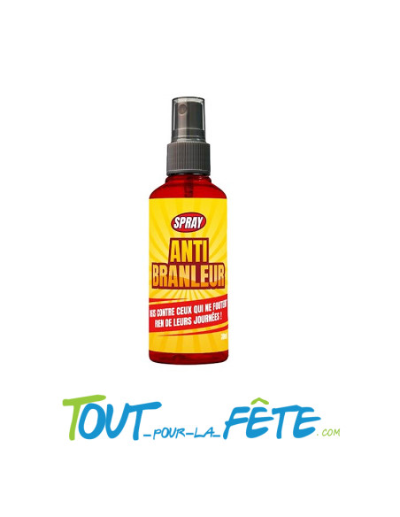 Spray humoristique anti branleur ( contre ceux qui ne foutent rien de leur journée)