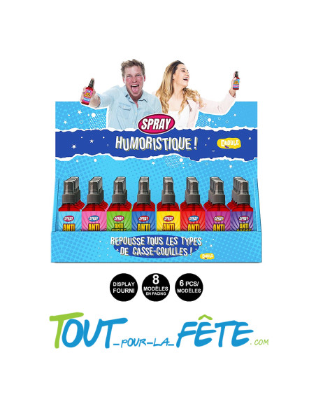 Spray humoristique anti gueule de bois ( pour le lendemain de soirée arrosées ! )