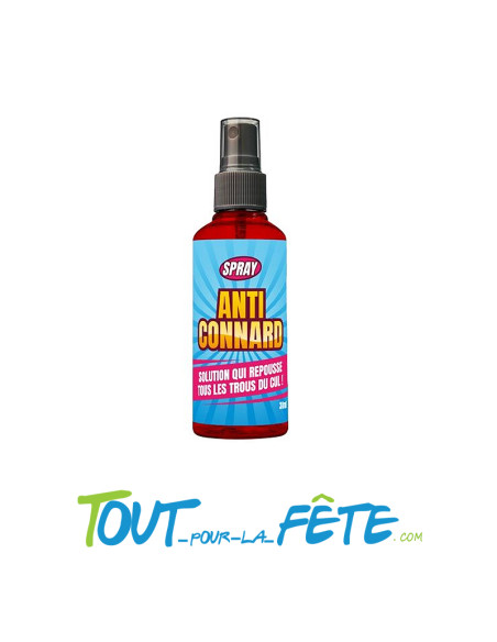 Spray humoristique anti connard ( repoussé tous les trous du cul ! )