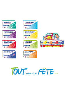 Pilules medic humoristiques minibit+ ( 15 comprimés sucrés ) 2