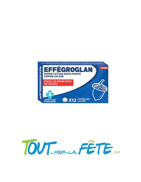 Pilules medic humoristiques effégroglan ( 12 comprimés sucrés )