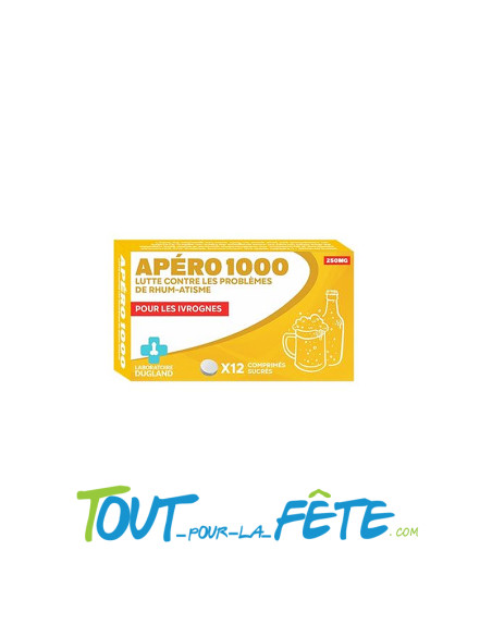 Pilules medic humoristiques apero 1000 ( 12 comprimés sucrés )
