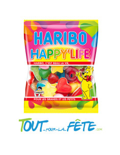 Mini sachet Haribo happy life 40g pour les grands et les petits!