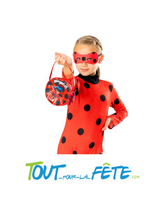 Kit d'accessoire Miraculous Ladybug (masque, sac avec mini tiki) enfant 2