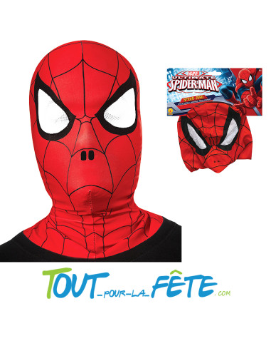 Cagoule Spider-man sous licence officielle Marvel pour enfant taille unique