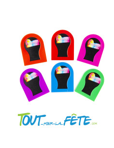 Craie pour cheveux, coloré vos cheveux temporairement 6 couleurs