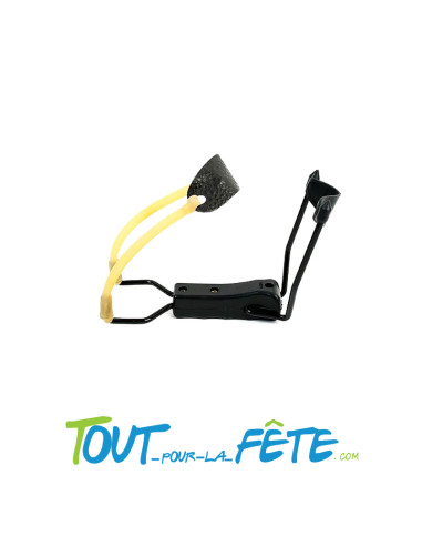 Fronde / lancer pierre sportif avec poignée en polyester 13 cm