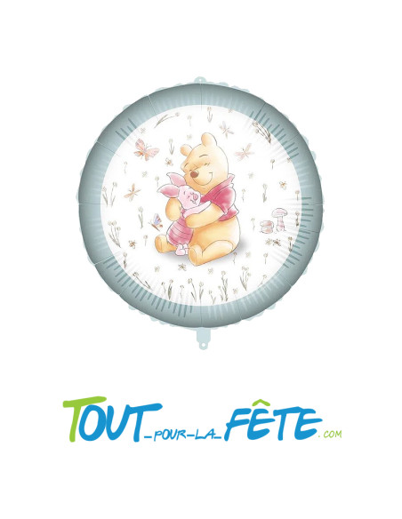 Ballon en aluminium Disney Winnie l'Ourson 46cm Licence officielle