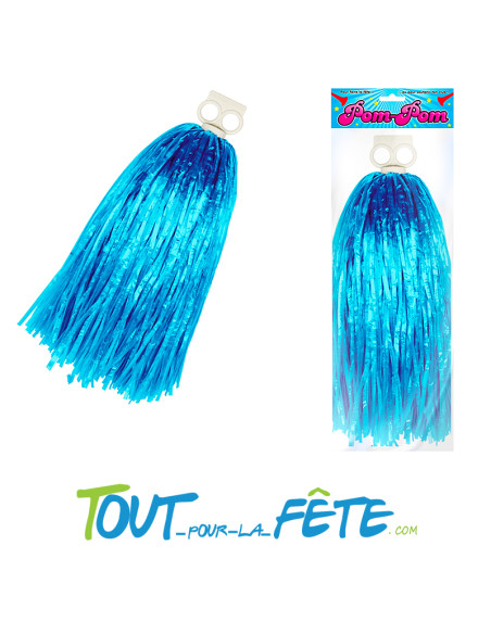 1 Pompon de pom-pom girl 2 colories au choix bleu - rose