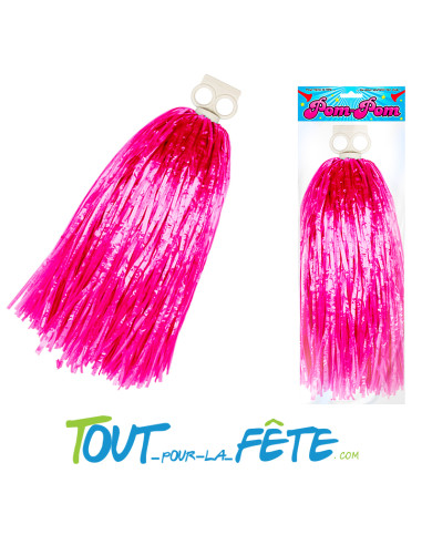 1 Pompon de pom-pom girl 2 colories au choix bleu - rose