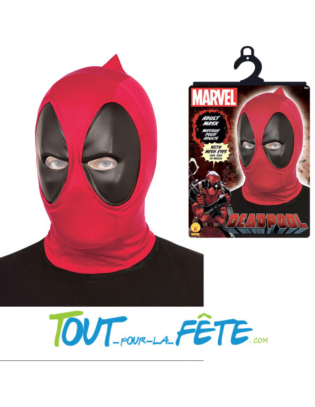Cagoule deadpool taille unique pour adulte sous licence officielle Marvel