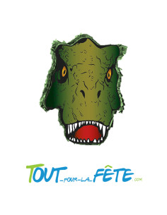 Piñata Dinosaure T-Rex a remplir 42cm x 7.5cm x 25 cm